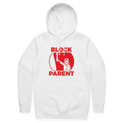 Block Parent Pullover - White