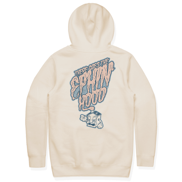 Ephin Hood Pullover - Creme