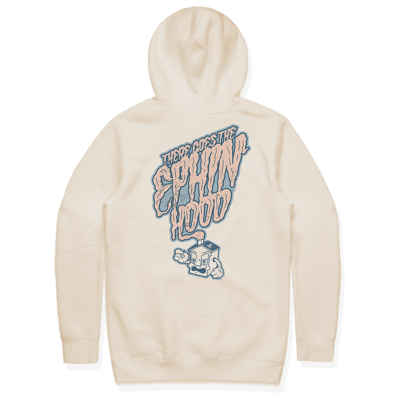 Ephin Hood Pullover - Creme