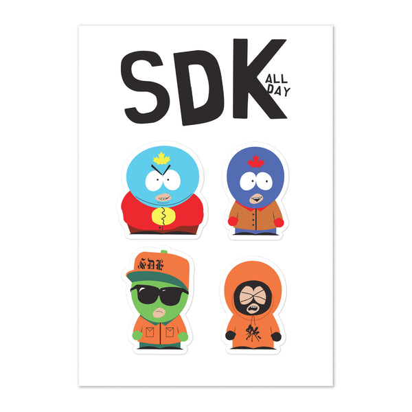SDK All Day - Sticker Pack