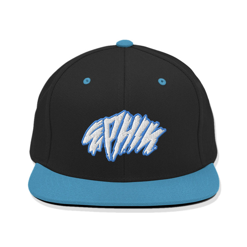 Slash Snapback - Black/teal