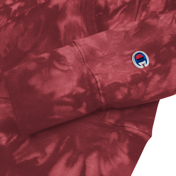 Champion Tie-Dye Pullover - Red